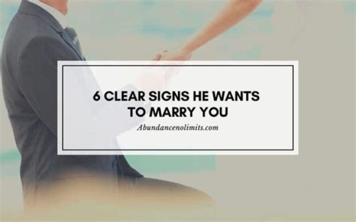 10 Clear Signs He Wants To Marry You
