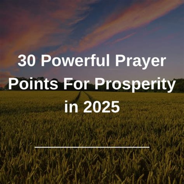 100+ Prayer Points For The New Year 2022