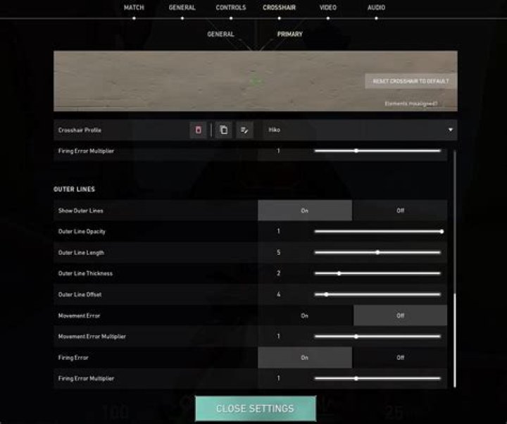 100T Hiko Valorant in-game settings: Gear, Key binds, Mouse Sensitivity, Crosshair, Graphics, Video Settings
