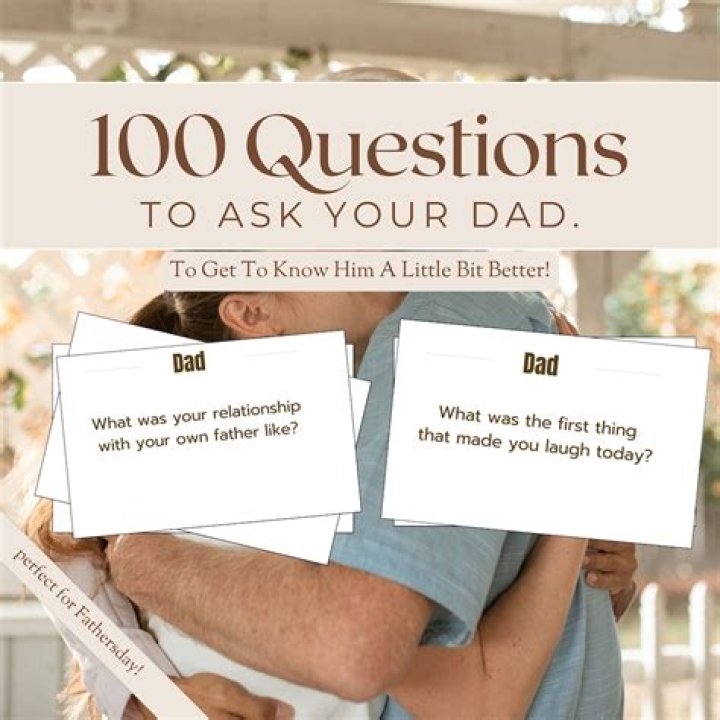 12 Important Questions To Ask Your Dad Before He's Gone