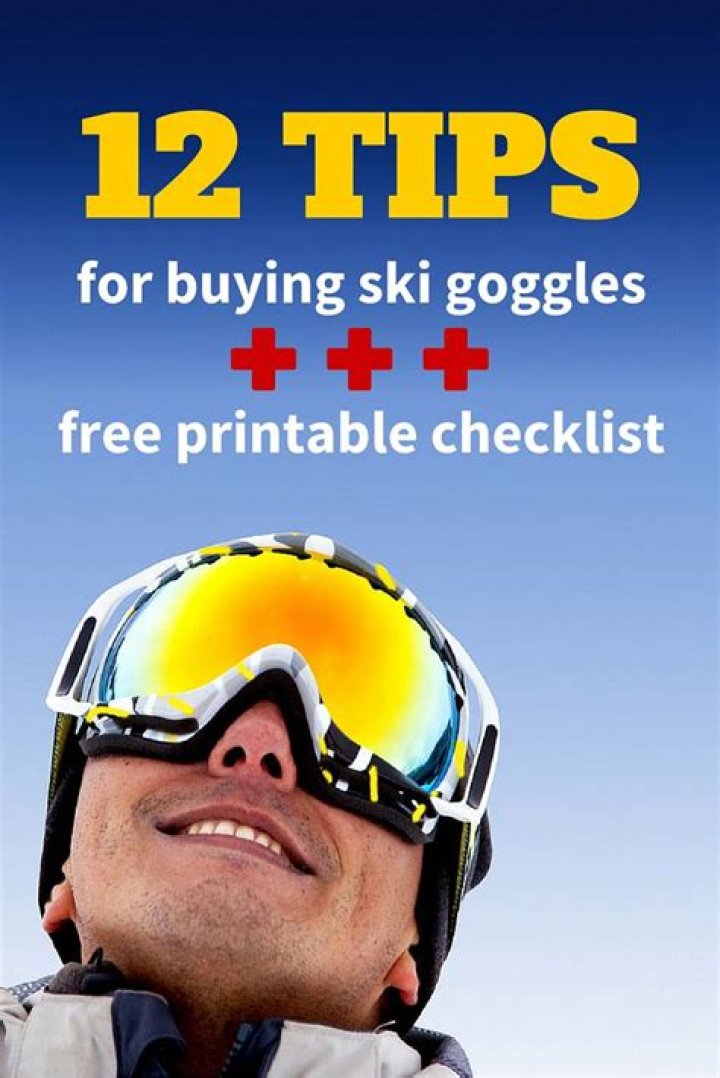 12 Tips for Buying Ski Goggles