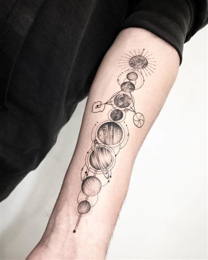 18 Celebrity Planet Tattoos | Steal Her Style