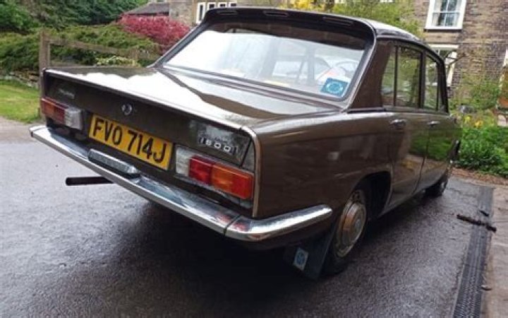 1971 Triumph 1500, one of only 84 left on British roads