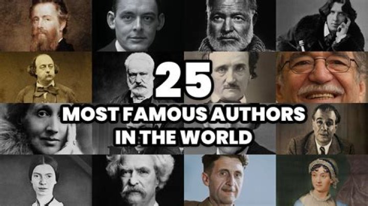 30 Famous Authors, Their Works, and Other Facts