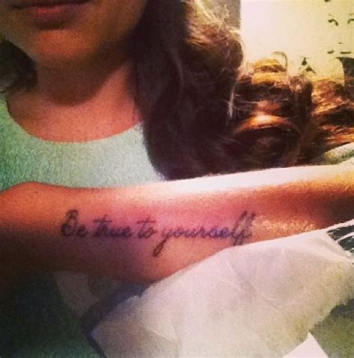 36 Being True To Yourself Tattoo Photos & Meanings
