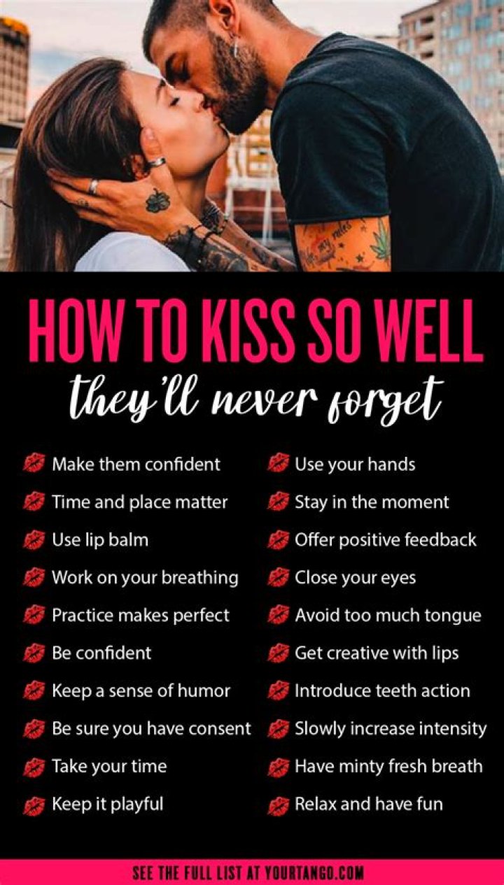 5 Best Kissing Techniques & Tips To Help You Kiss Better | Sean Jameson
