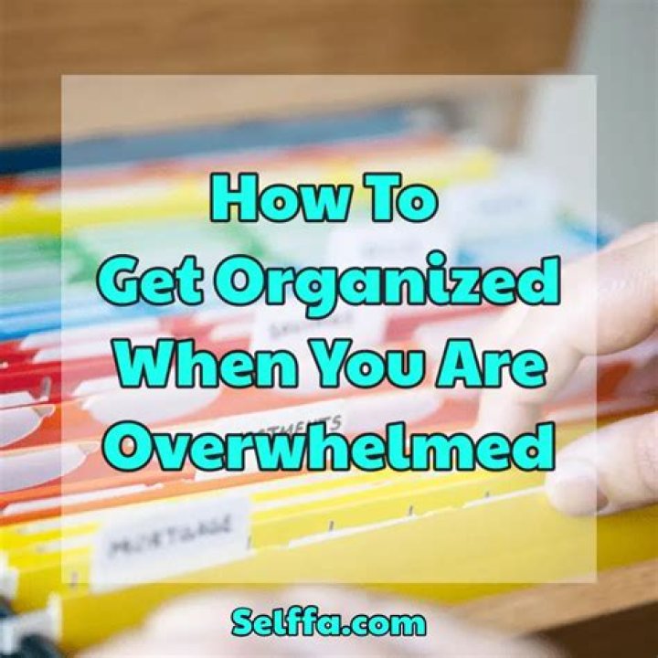 6 Steps To Get Organized When You Feel Overwhelmed | Diane Quintana