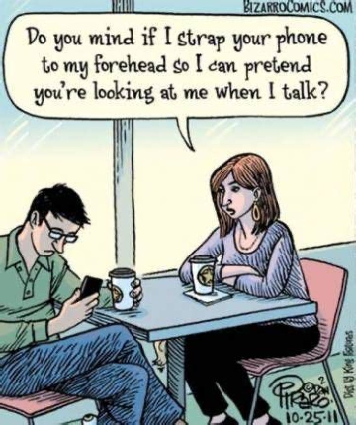 7 Cartoons Show How Your Phone Is Ruining Your Love Life