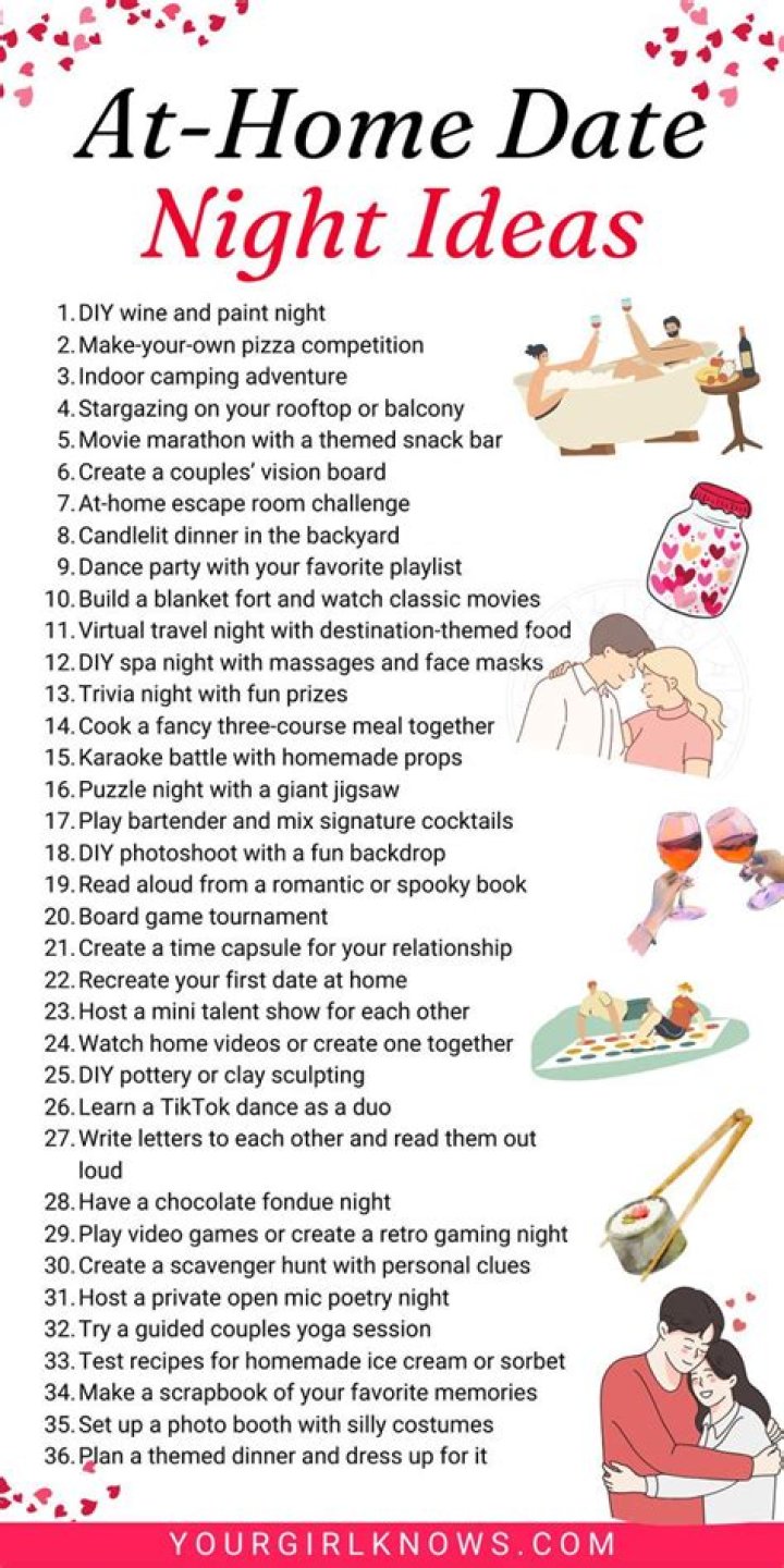 7 Simple Date Night Ideas For Any Day Of The Week