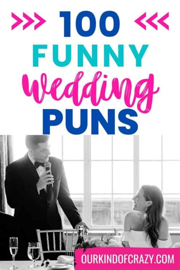85 Funny Wedding Puns & Clever Instagram Captions