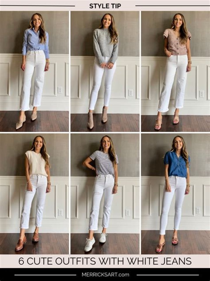 9 Stylish White Jeans Outfits for Every Occasion