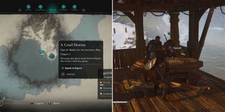 AC Valhalla Cruel Destiny Quest