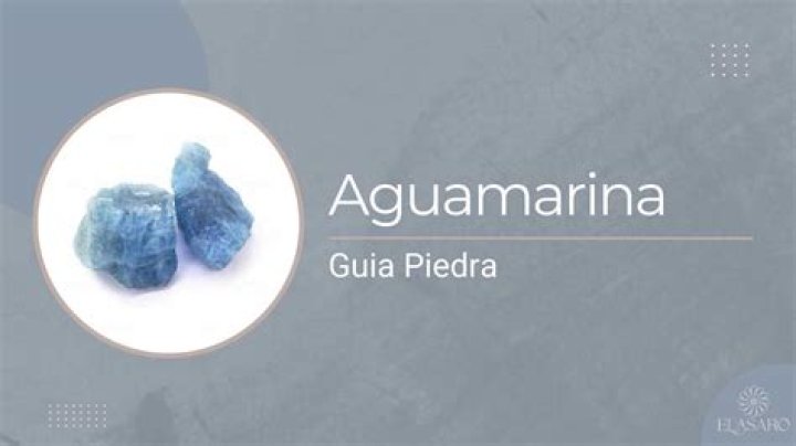 Aguamarina y piedra de sangre