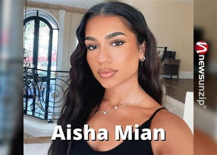 Aisha Mian Biography, Wiki, Age, Height, Family, Net Worth
