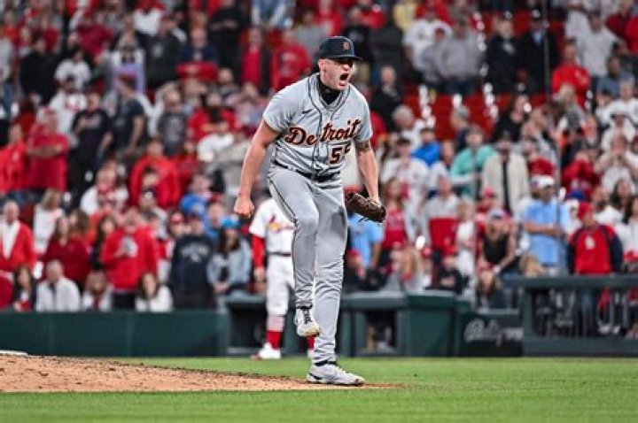 Alex Lange, the Tigers’ turtlenecked reliever, is becoming a force