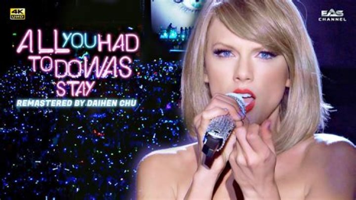 All You Had To Do Was Stay by Taylor Swift