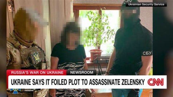 Alleged Russian informant detained in Zelensky assassination plot, Ukraine security service says
