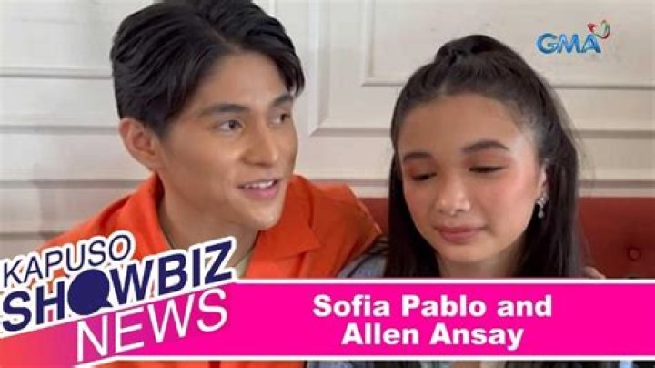 Allen Ansay and Sofia Pablo