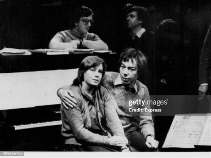 Andrew Lloyd Webber and Sarah Hugill