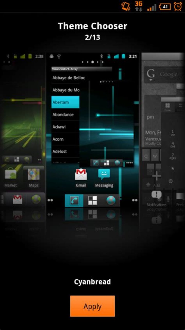 Android Primer: T-Mobile Theme Chooser
