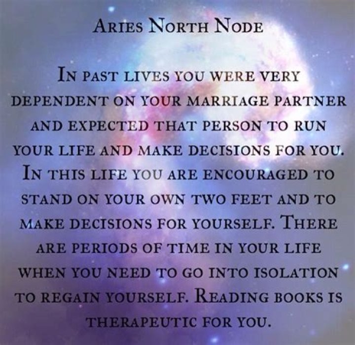 Aries North Node Meaning In The Birth Chart