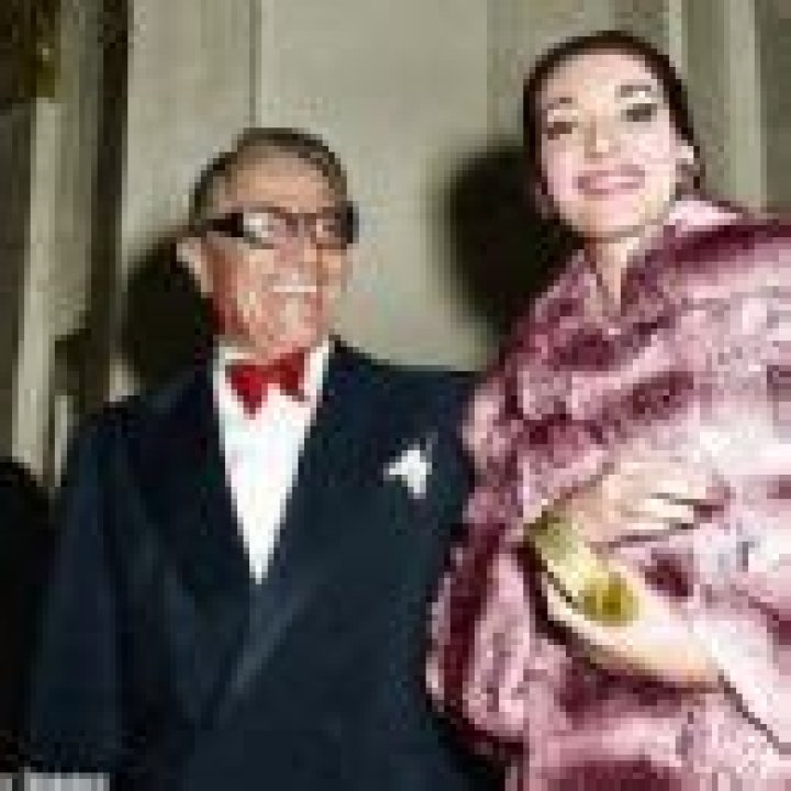 Aristotle Onassis and Veronica Lake