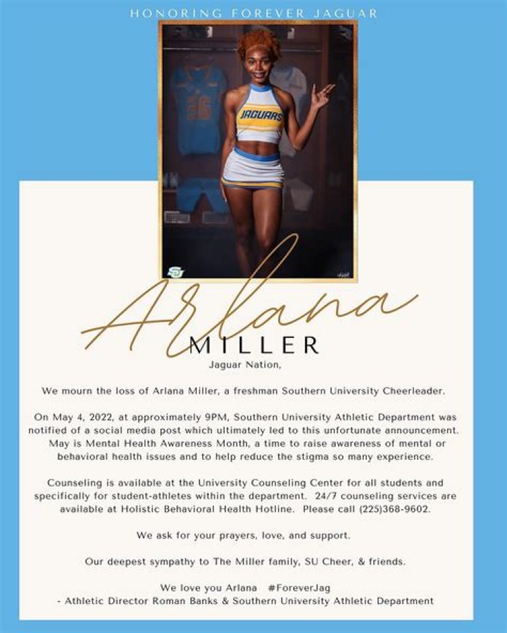 Arlana Janell Miller – Why Did She Commit Suicide?