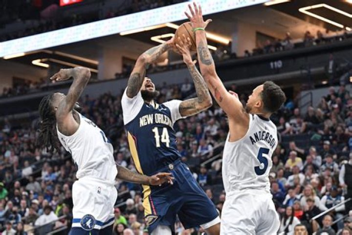 As Timberwolves fight off the court, Pelicans stumble on it