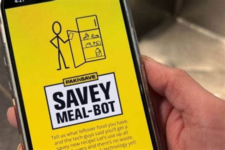 Así es Savey Meal-Bot, la IA de cocina que recomendaba recetas con lejía o cloro