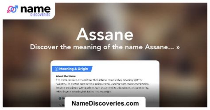 Assane Meaning in English, Assane Baby Name Origin Gender Meaning Pronunciation