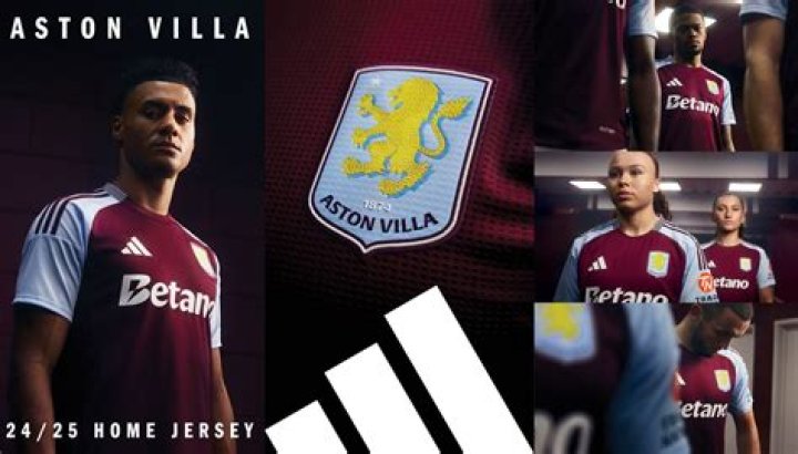 Aston Villa’s new kit: ‘Tone-deaf’ gambling sponsor, crest confusion and plenty of debate