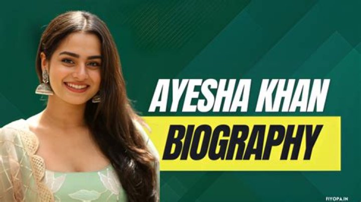 Ayesha Khan Age: Unveiling The Timeless Beauty Of A Pakistani Star