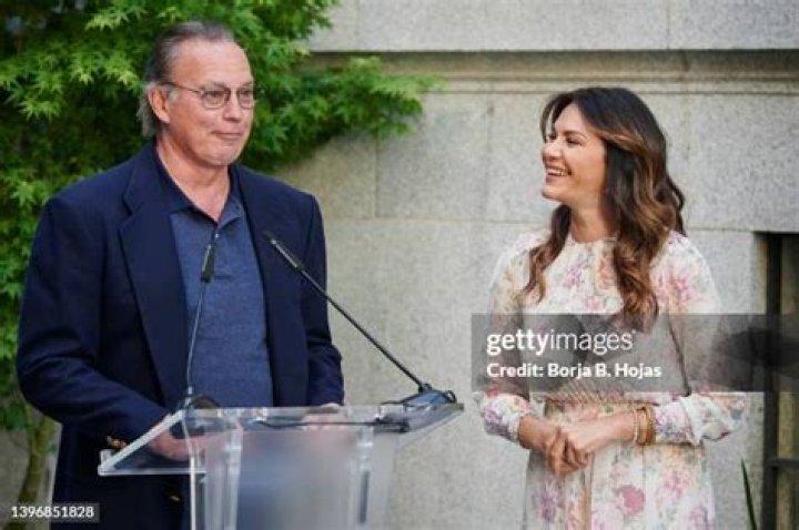 Bertin Osborne and Fabiola Martinez