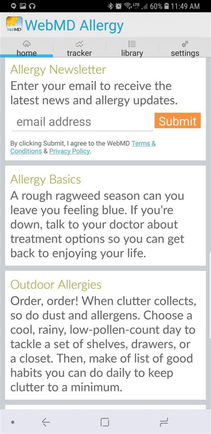 Best apps for tracking pollen and spring allergies