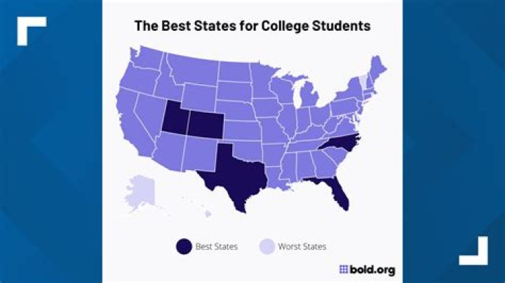 Best states for college students 2022 | Georgia ranks in top 10