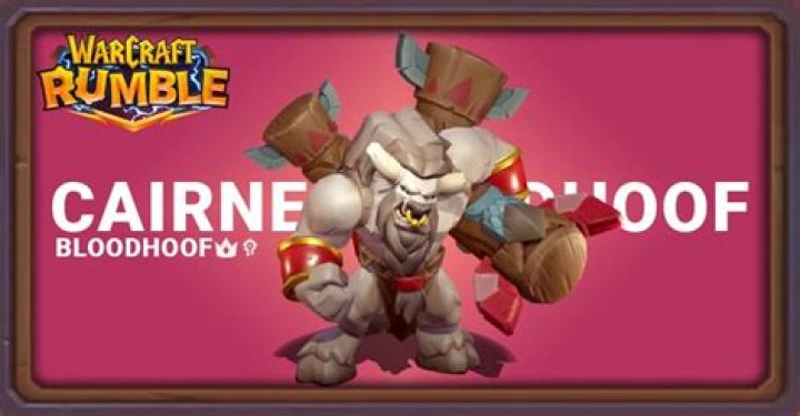 Best Warcraft Rumble Cairne Bloodhoof Decks & Builds