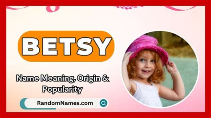Betsy Meaning in English, Betsy Baby Name Origin Gender Meaning Pronunciation