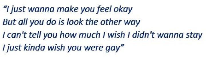 Billie Eilish’s “Wish You Were Gay” Lyrics Meaning