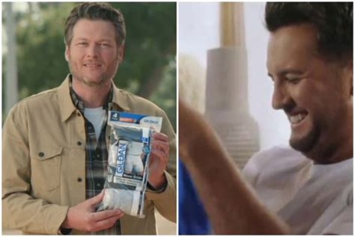 Blake Shelton Pokes Fun at Luke Bryan's Underwear Commercial