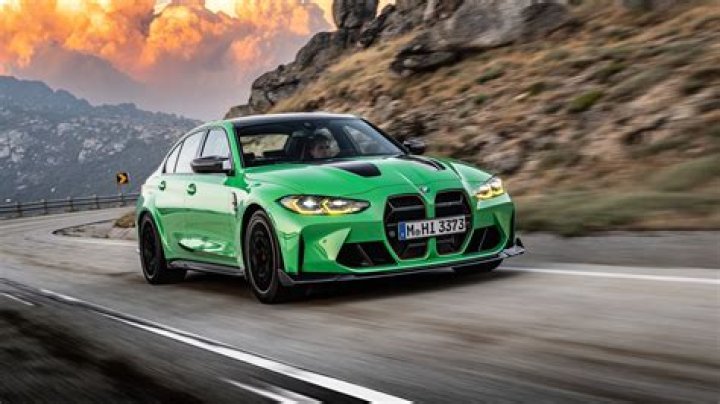 صور: BMW M3 CS تكشف عن نفسها وتعلن عن قوتها