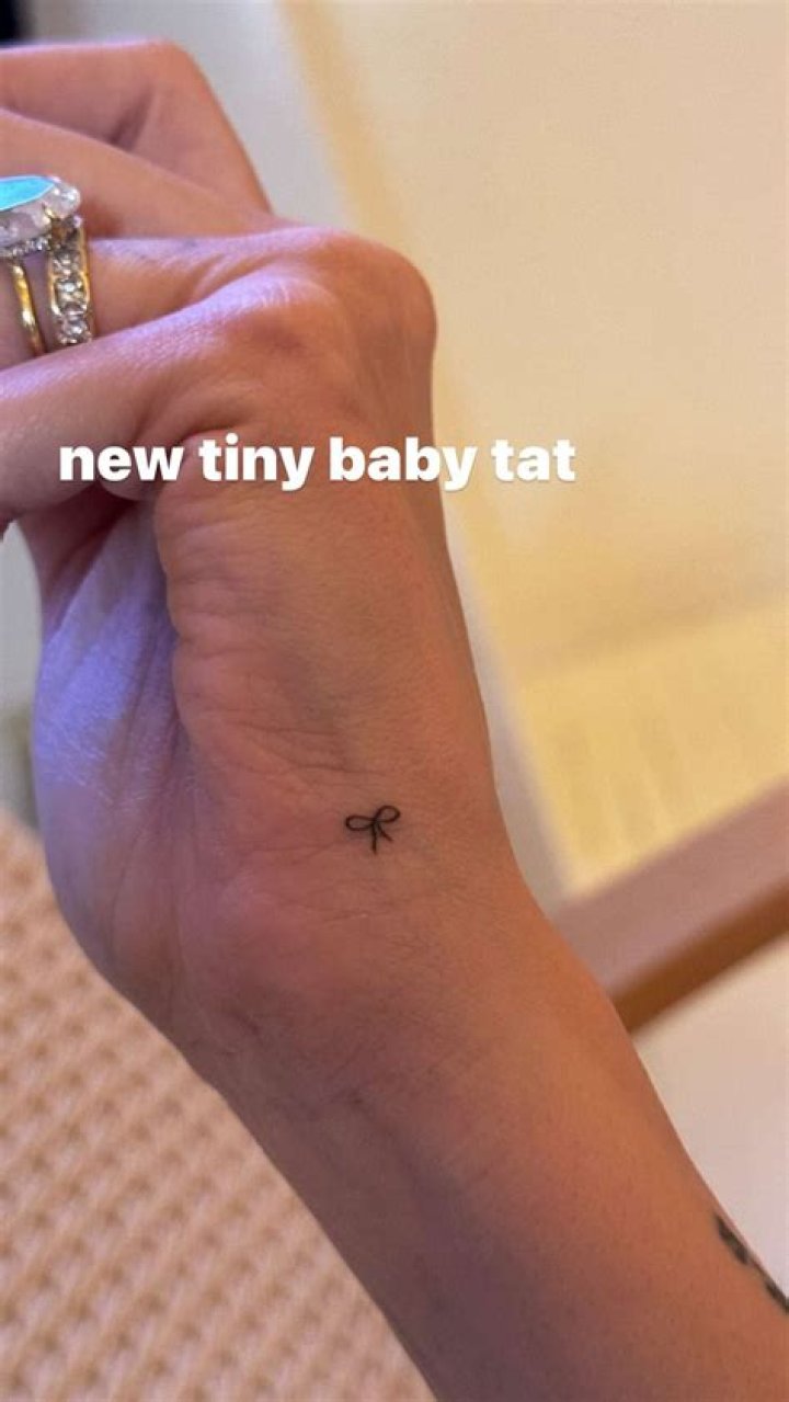 Bows Are Back — And Hailey Bieber Has a Tiny Baby Tattoo to Prove It