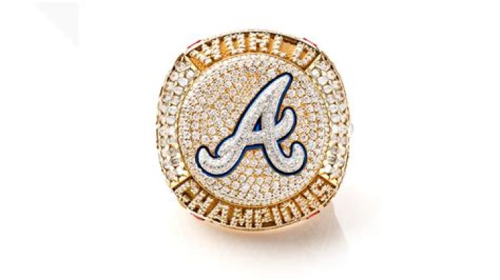 Braves World Series ring pictures what does it look like