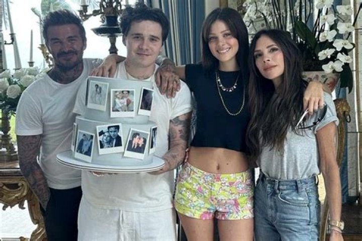Brooklyn Beckham Celebrated His First Wedding Anniversary With the Most Rom-Com-Ready Photo, Ever