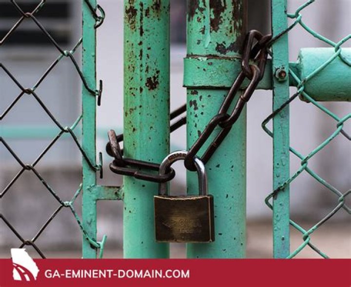 Can A Property Owner Block An Easement In Georgia