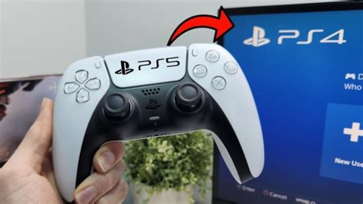 Can PS4 use PS5 controllers?