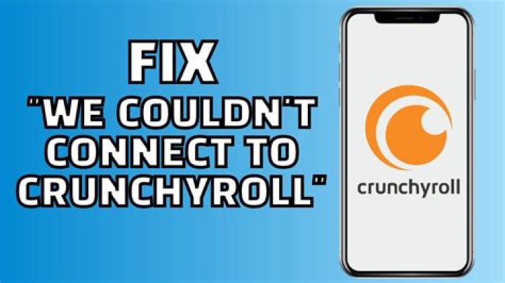 Can’t connect to Crunchyroll PS4?