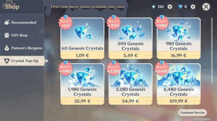 Can you buy Genesis crystals with PayPal?