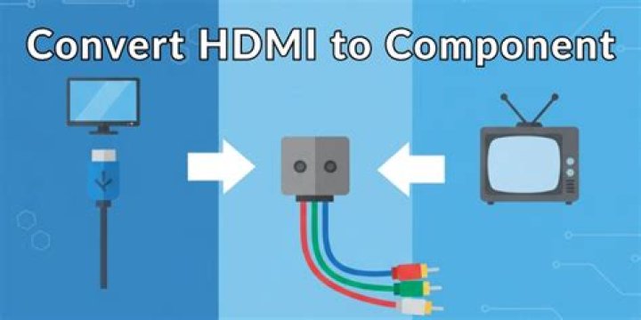 Can you convert HDMI to component?