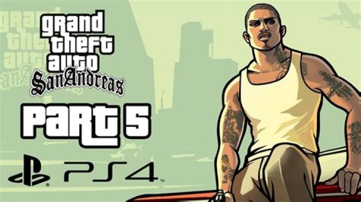 Can you play San Andreas on PS4?