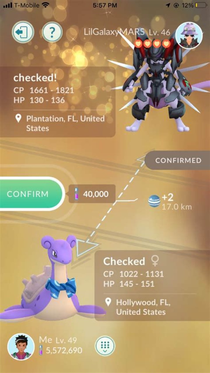 Can you trade Mewtwo in Pokemon go?
